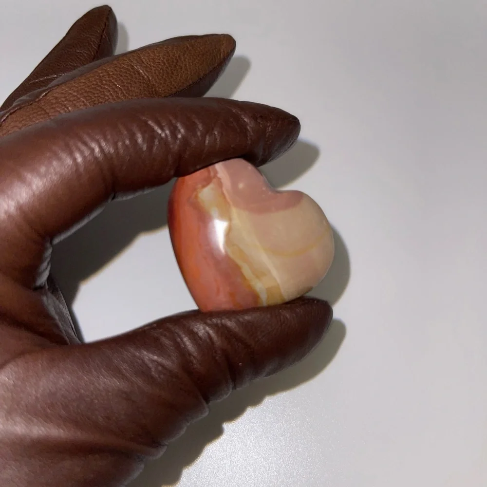 Polychrome Jasper Heart I. - Picture 6 of 13